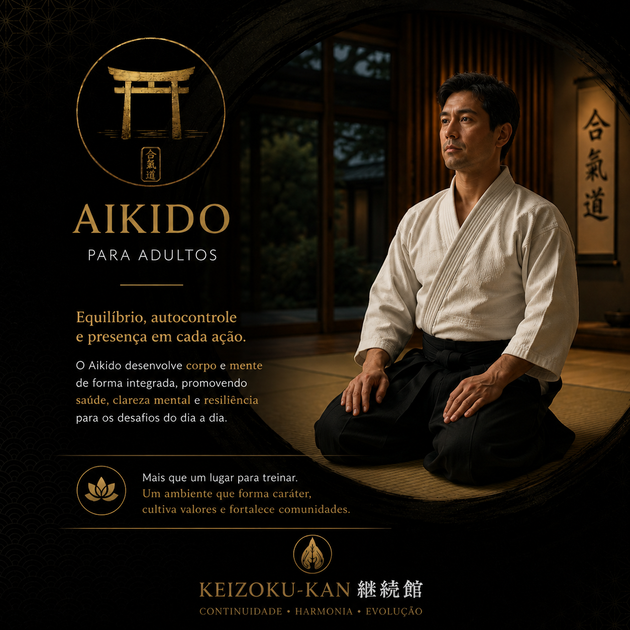Aikido para adultos em Mogi das Cruzes