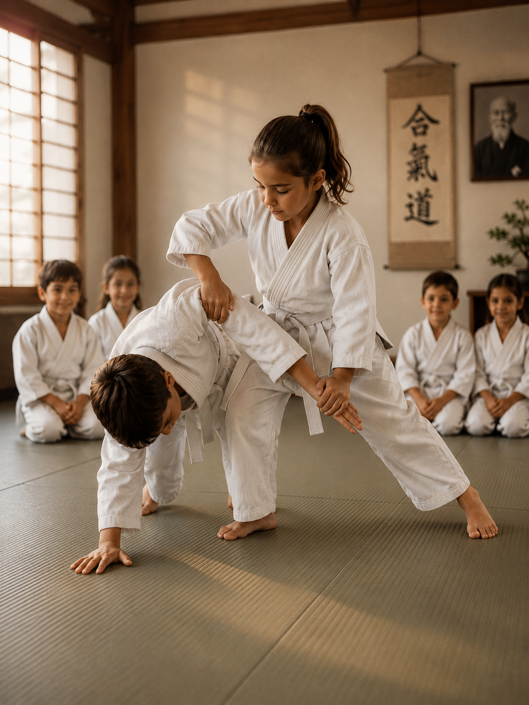 Aikido para crianças em Mogi das Cruzes