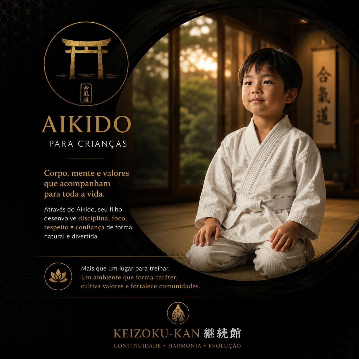 Aikido para crianças em Mogi das Cruzes