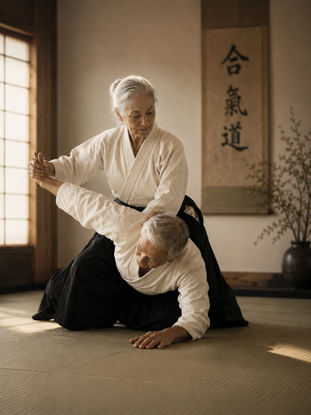 Aikido para sêniors em Mogi das Cruzes